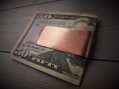 Copper Money Clip