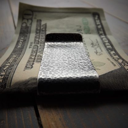 Rustic Silver Money Clip