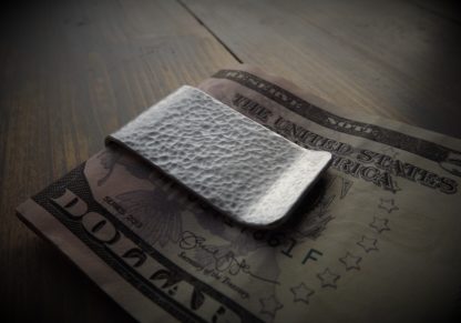 Textured Aluminium Money Clip